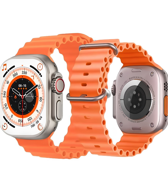 t800 Ultra Smart Watch Series Bluetooth Call Smartwatch With Ocean Strap Wireless Charging Best Battery Timing