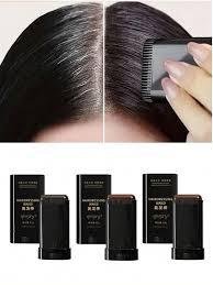 Hair Concealer Brush - for Gray Hair Coverage, Helps Blacken Hair, Non-Sticky, Improves Hair