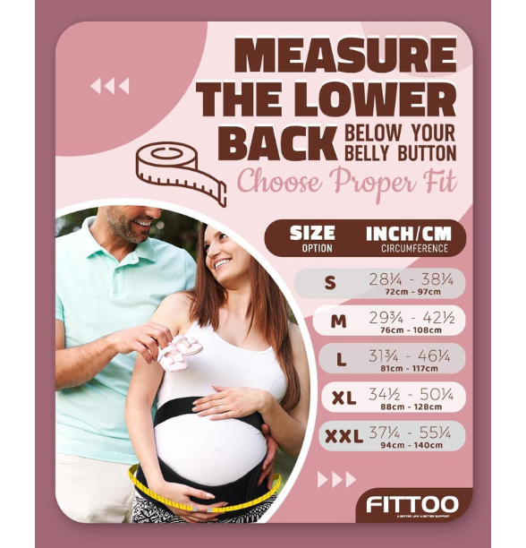 Women Pregnancy Support Belt Pregnancy Belt Support Brace Abdominal Binder Waist Support