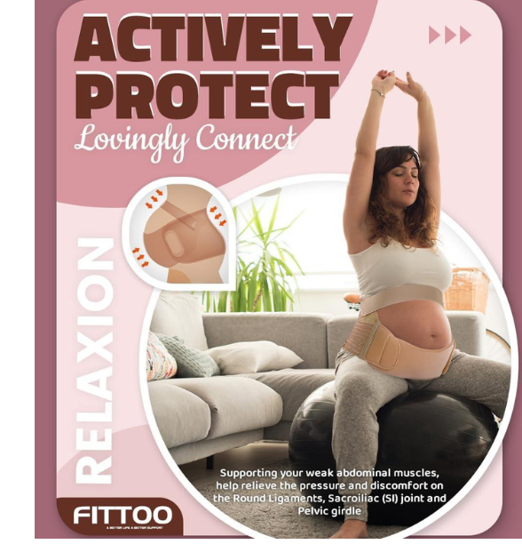 Women Pregnancy Support Belt Pregnancy Belt Support Brace Abdominal Binder Waist Support