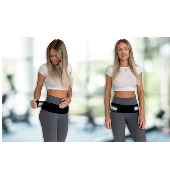 1 PCS Hip Belt Sacroiliac SI Joint Hip Braces for Hip Pain Pelvic Support Belt Sciatica Pelvis Lumbar Pain Relief Lower Back Support Body Buliding Belt