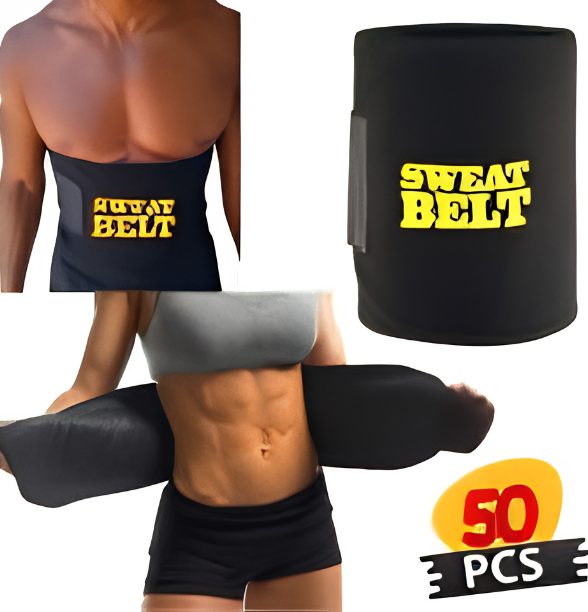 (50Pcs) Sweet Sweat Waist Trimmer Belt For Weight Loss (Only Advance payment)
