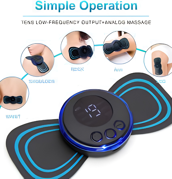 Pack Of 2 Massagers Mini Massager Plus Foot Massager