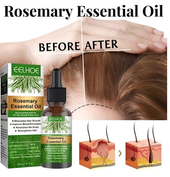 Rosemary Essential Oil Hair Growth Oils Pure Natural