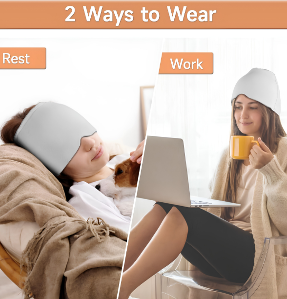 Migraine Relief Ice Cap | Instant Headache Cooling Therapy