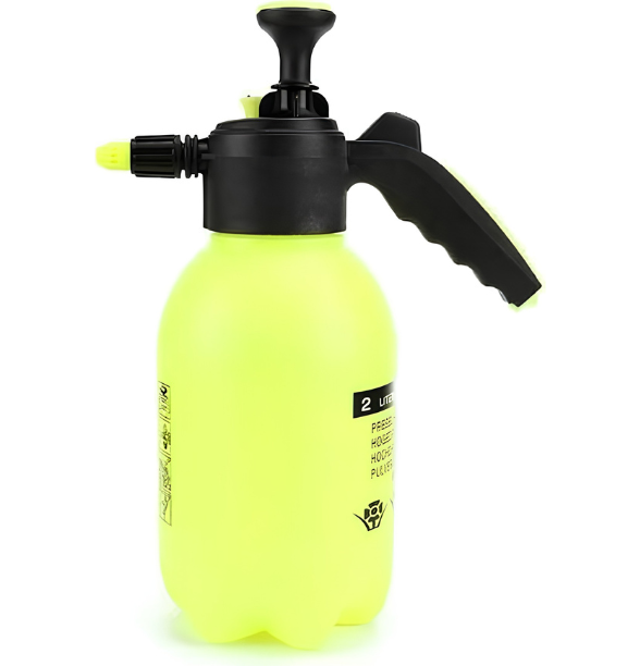 2 Litre Hand Pressure Spray Bottle with Metal Nozzle