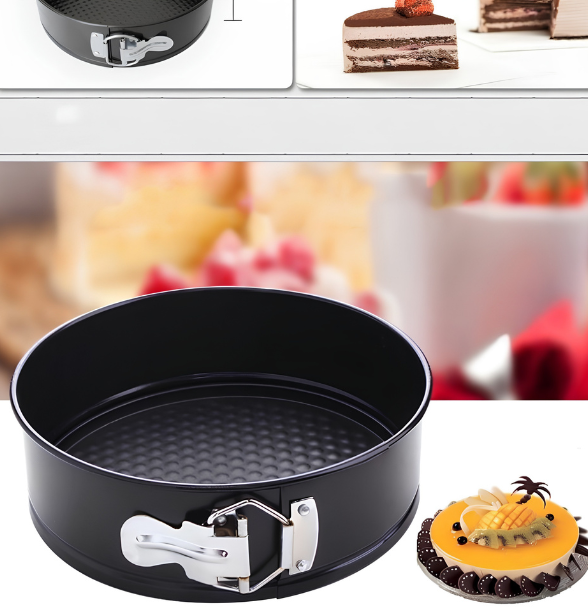 3pcs Round Cake Baking Mold Tin Tray Pan Bakeware Kit Kitchen DIY Desserts Baking