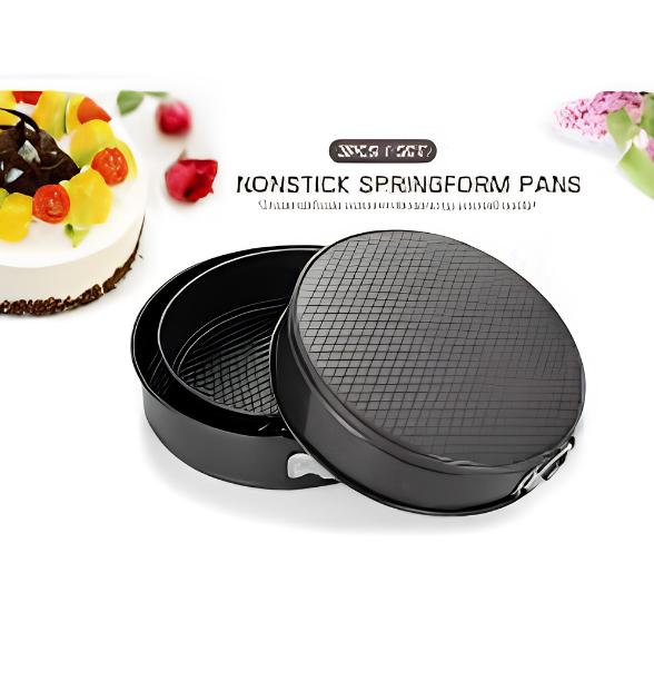 3pcs Round Cake Baking Mold Tin Tray Pan Bakeware Kit Kitchen DIY Desserts Baking