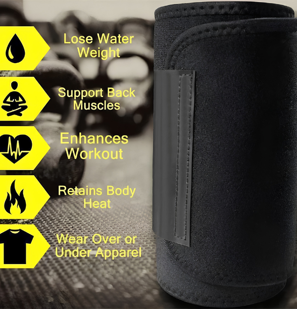 Men And Women Workout Slimming Belt Weight Loss Hot Slimming Thermo Waist Body Shaper Waist Trainer Neoprene Sweat Belt